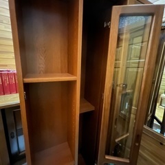 扉が壊れたブックシェルフ書棚（可動式）