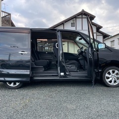 8人乗り☆フリップダウンモニター付き☆月々1.2万円〜分割払い可❗️車検2年付き！大人気☆日産 セレナ ハイウェイスター☆Bluetooth対応ナビ☆走行中DVD見れます☆ETC☆便利なバックカメラ☆ドラレコ付きのフル装備☆両側電動スライドドア☆クルーズコントロール搭載☆ウィンカーミラー☆フル装備☆車内広々三列シート‼️の画像