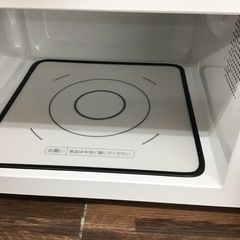 #D-63【ご来店頂ける方限定】TWINBIRDのミラーガラスフラット電子レンジですの画像