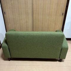 【送料込み】2人掛けソファ　引き取りに来られる方は500円の画像