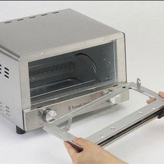 Russell Hobbs オーブントースター シルバーの画像
