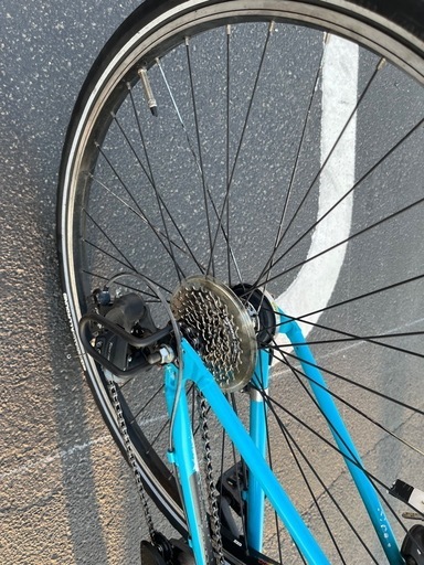 中古Panasonic電動アシスト自転車700C 16Ah 大阪
