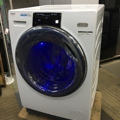 超最安値🈹2022年製AQUAドラム式洗濯機　AQW-DX12M...