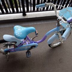 16インチ 身長98～116cm 子供用自転車 ディズニー アナ...