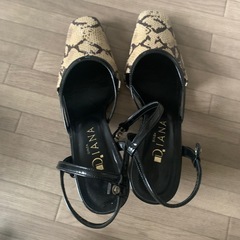 本革 ブランドパンプス4足 DIANA 24cm の画像