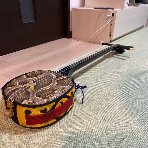 三線　本皮