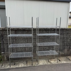 エレクターシェルフ2つあります