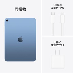 iPad A16 11型 Wi-Fi 128GBブルーの画像