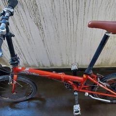【ｼﾞｬﾝｸ】折り畳み自転車