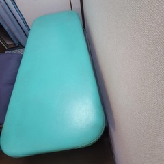マッサージベッド エステベッド 施術台  診療台 診察台 ブルー系 施術ベッドの画像