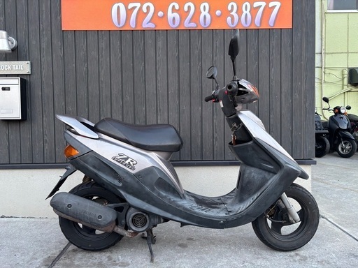 ★10万円　JOG ZR セル1 実動車　SA13J ヤマハ　ジョグ　2スト　バッテリー新品！原付　スクーター