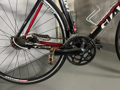 GIANT TCR ロードバイク (チェーン部故障有)