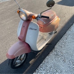 【エンジン安定】　ホンダ ジョルノ AF24 実動　2ストバイク ピンクの画像