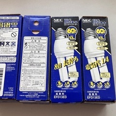 🔴中古電球E26口金 NEC 電球形蛍光ランプ🔴の画像