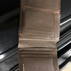 Burberry三つ折り財布の画像