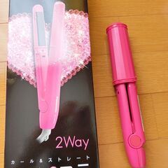 中古品　ヘアーアイロン　ミニコテ