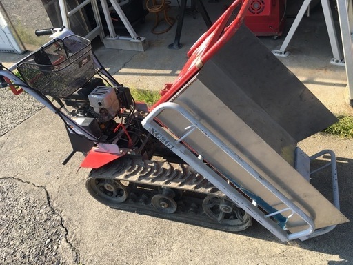 アテックス クローラー型運搬車 最大積載量200kg 使用時間少