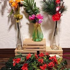 造花セット(未使用品もあります)
