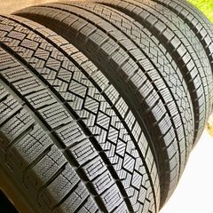 【スタッドレス】PIRELLI ICE ZERO ASIMMETRICO 235/60R18 107H M+S中古タイヤ4本セットの画像