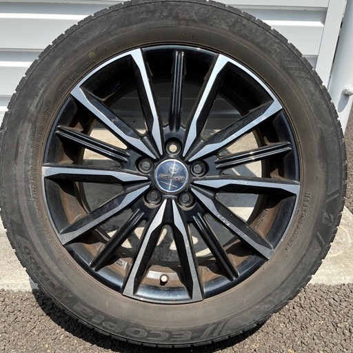 ホイール付きノーマルタイヤ SMACK ヴァルキリー　BRIDGESTONE 205/55/R15