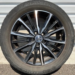 ホイール付きノーマルタイヤ SMACK ヴァルキリー　BRIDGESTONE 205/55/R15の画像