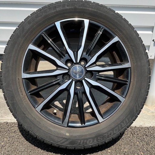 ホイール付きノーマルタイヤ SMACK ヴァルキリー　BRIDGESTONE 205/55/R15