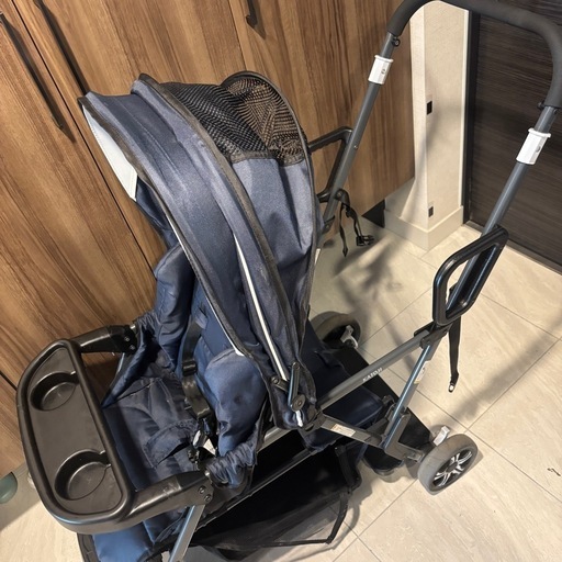 カトージ　二人乗りベビーカー　2人でゴー