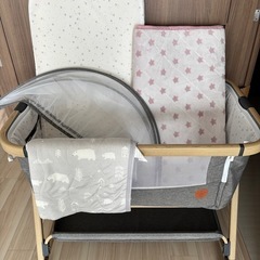 ご購入者決定いたしました★新生児からok★ 別購入の厚めマット＆ひんやり涼しいシーツもセット！ の画像