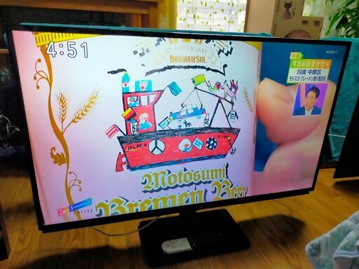 動画あり】4/29まで49000円→28000円 シャープ アクオス SHARP