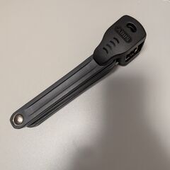 ABUS(アブス)  自転車 鍵 ロック ロードバイク鍵 ブレードロック ボルドーライト 盗難見舞金制度 85cm ダイヤル式 [BORDO LITE 6055C] マウント付きの画像