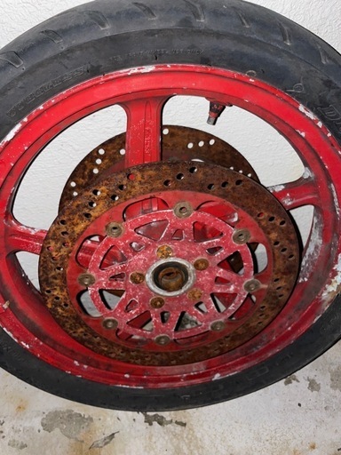 ゼファー400純正ホイール (K) うるまのカワサキの中古あげます
