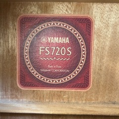 【美品】【早い者勝ち】YAMAHA アコースティックギター FS720Sの画像