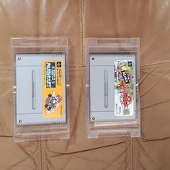スーパーファミコンソフト2本の画像