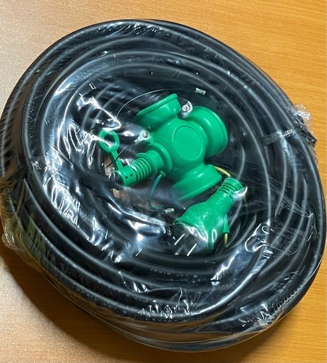 日動工業 防雨型延長コード PPTW-20E 20m