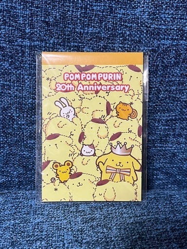 ポムポムプリン 20周年メモ用紙 A5サイズ (Yuiﾌﾟﾛﾌ必読) 沢良宜
