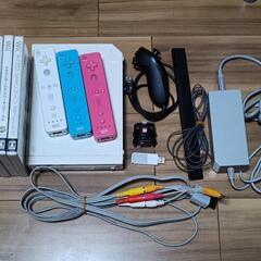 話し中【Wii】Nintendo Wii 本体一式