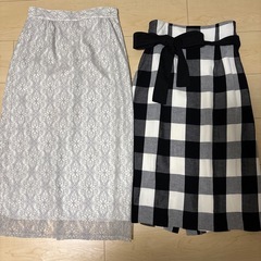 スカート6点まとめ売りの画像