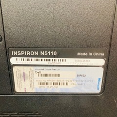 ⭐️初心者向けPC⭐️DELL INSPIRON N5110の画像