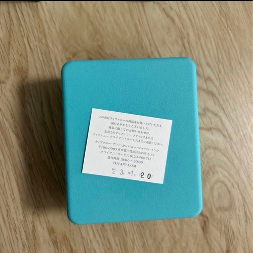 ティファニー TIFFANY 空箱ネックレス (Michiyo) 石川町の ティファニー TIFFANY 空箱ネックレス (Michiyo) 石川町の