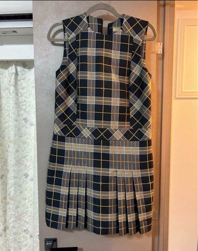 BURBERRY チェック柄ノースリーブワンピース Burberry チェック柄