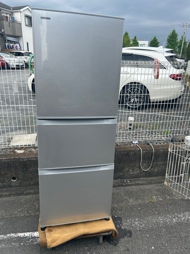 TOSHIBA 340L  3ドア冷凍冷蔵庫　GR-H34S（S）2016年製