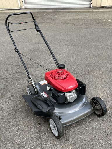 軽トラ貸出しOK 現物確認歓迎 初期不良安心対応 動作品 草刈や芝刈に オートチョークでかけ易い ホンダ 自走式 芝刈機 HRS536 取説も見れる