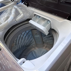 🟧洗濯機番号66 Hisense 2021年製【多機能8kg】大...