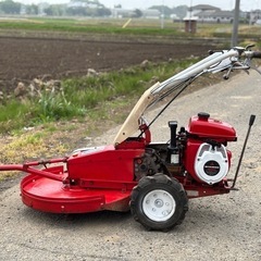 OREC オーレック 共立 エコー AM61A オートモア ロータリーモア ロータリーモアー ロータリーナイフ 自走式 草刈機 6馬力の画像