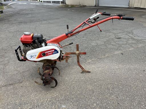 軽トラ貸出OK 現物確認歓迎 初期不良安心対応 整備済 ヤンマー クィーンティラー 3馬力 耕運機 PMT320 前2/後進1速