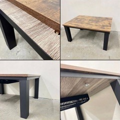 ニトリ こたつテーブル ヴィンテージ風 グレー 120×80cm｜Yahoo