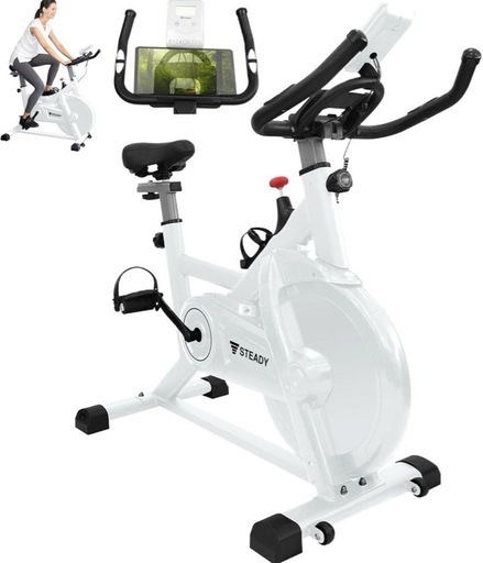 STEADY スピンバイク　白