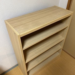 木製棚の画像