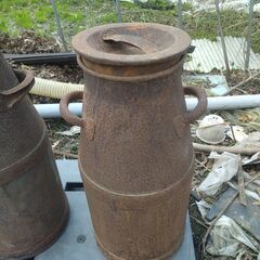 牛乳缶 ミルク缶 Milk churn の画像