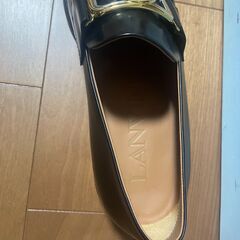 LANVIN Paris 新品 バックルローファーの画像